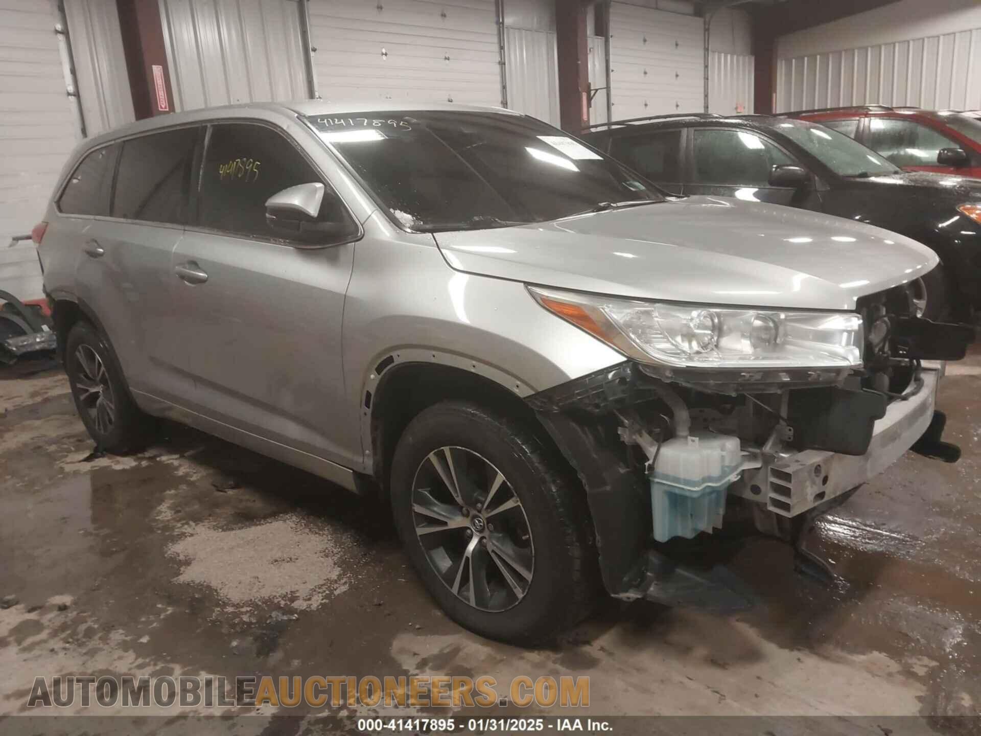 5TDBZRFH5JS835669 TOYOTA HIGHLANDER 2018