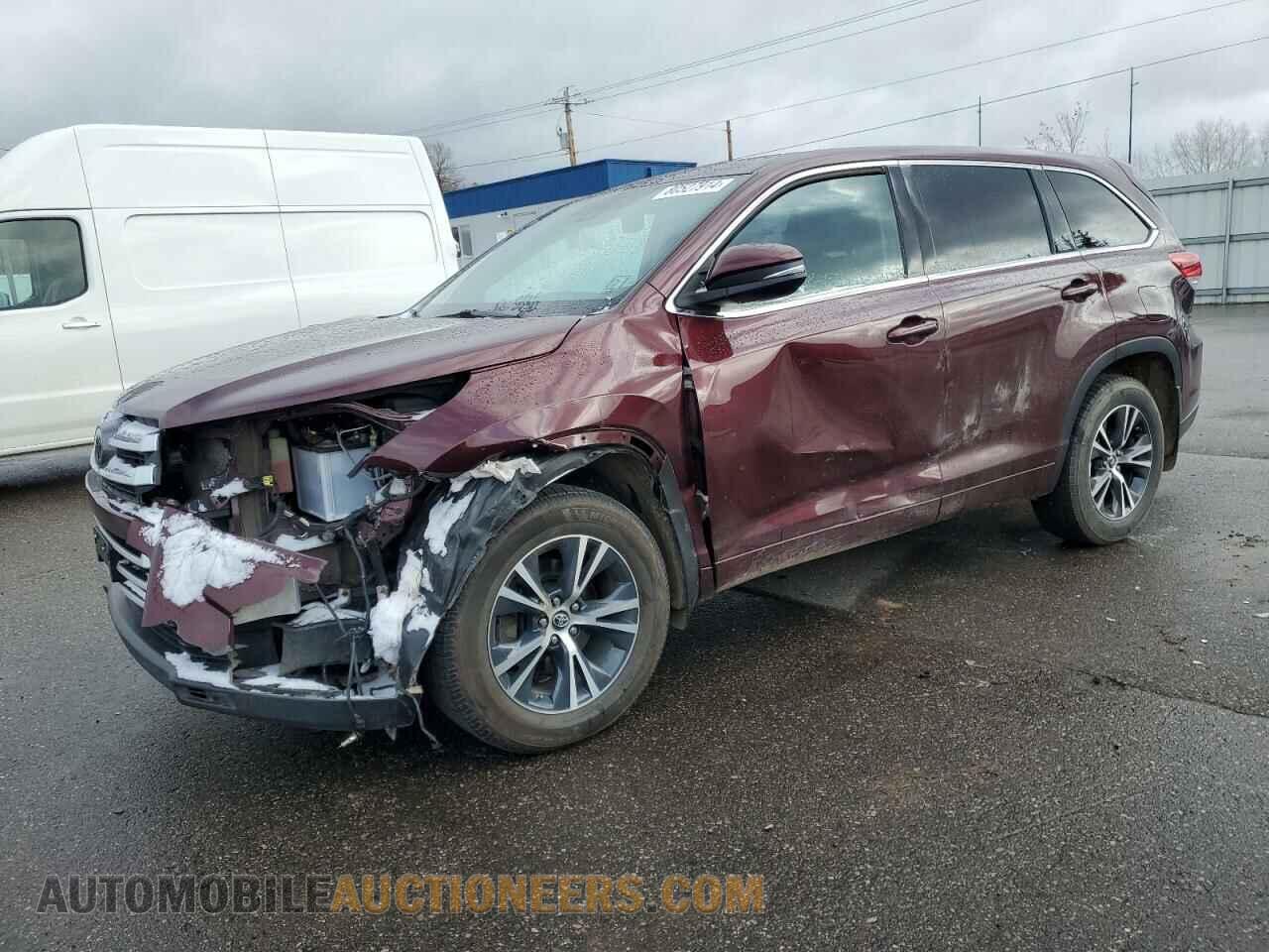 5TDBZRFH5JS895855 TOYOTA HIGHLANDER 2018