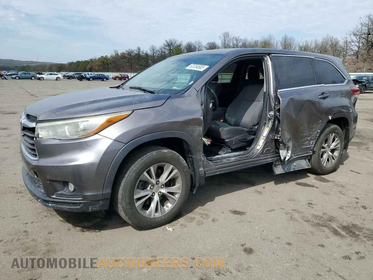 5TDBZRFH5KS963377 TOYOTA HIGHLANDER 2019