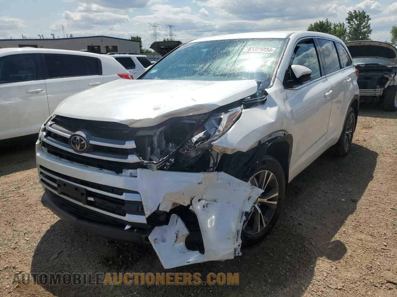 5TDBZRFH6JS884864 TOYOTA HIGHLANDER 2018