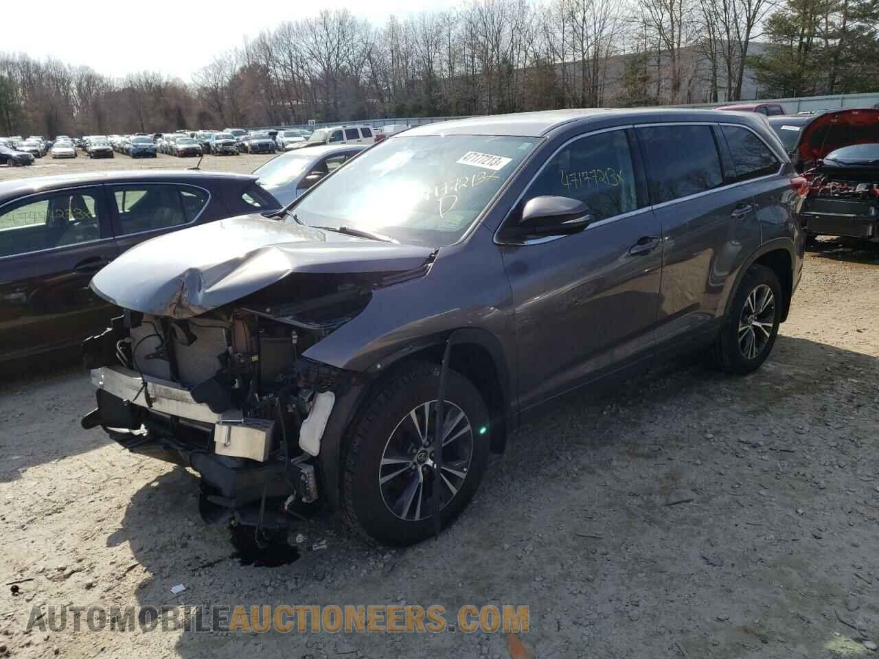 5TDBZRFH6JS890924 TOYOTA HIGHLANDER 2018