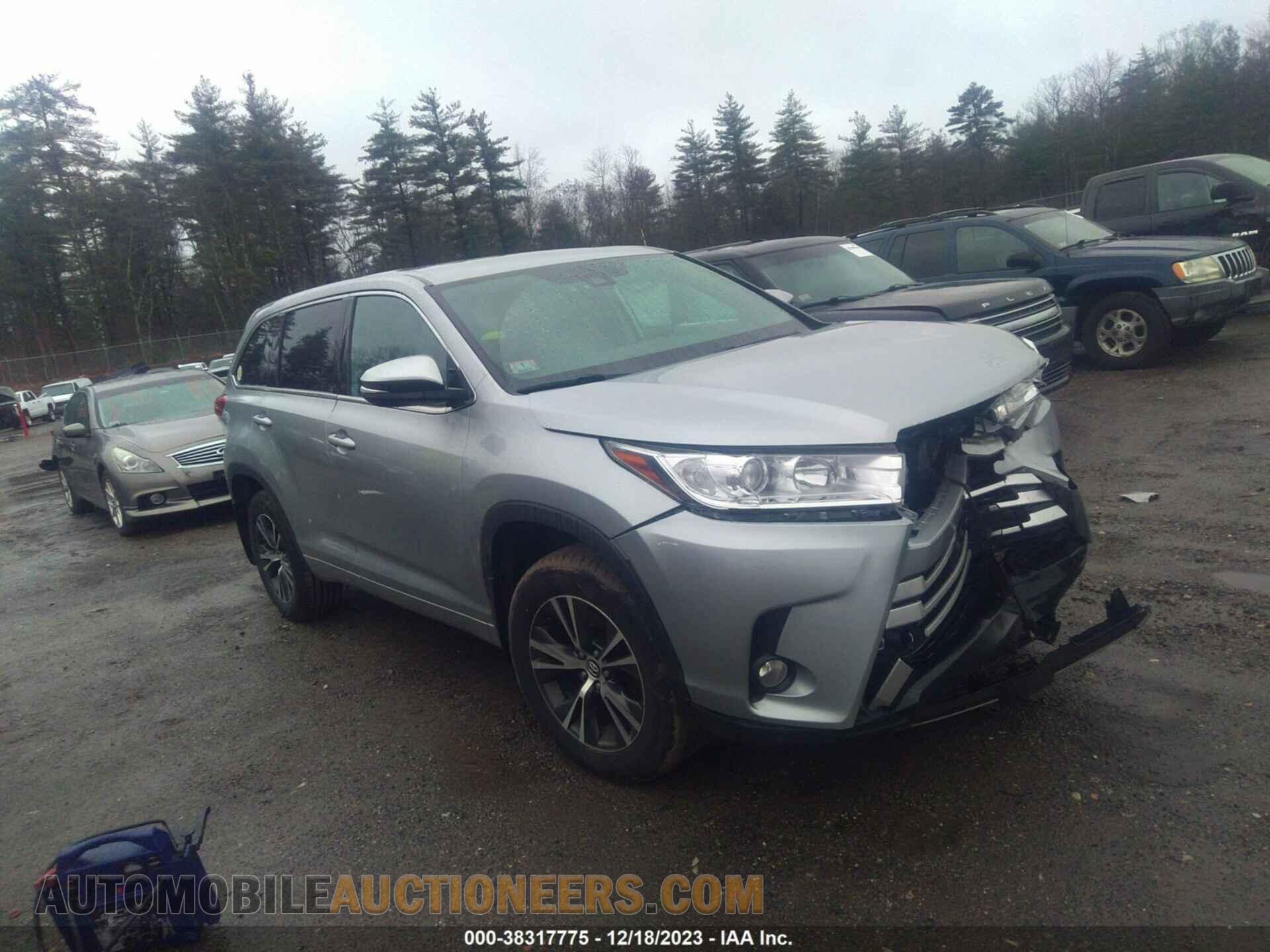 5TDBZRFH7JS486434 TOYOTA HIGHLANDER 2018