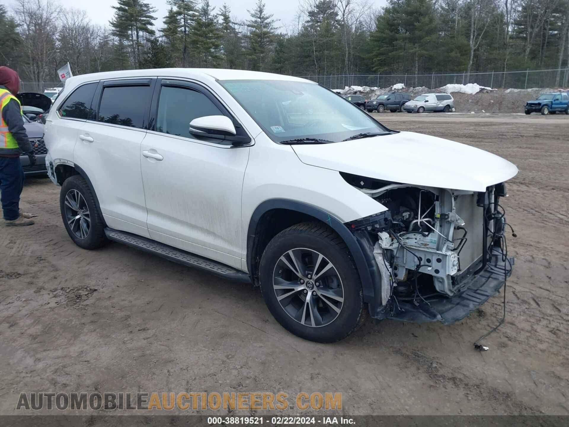 5TDBZRFH7JS811180 TOYOTA HIGHLANDER 2018