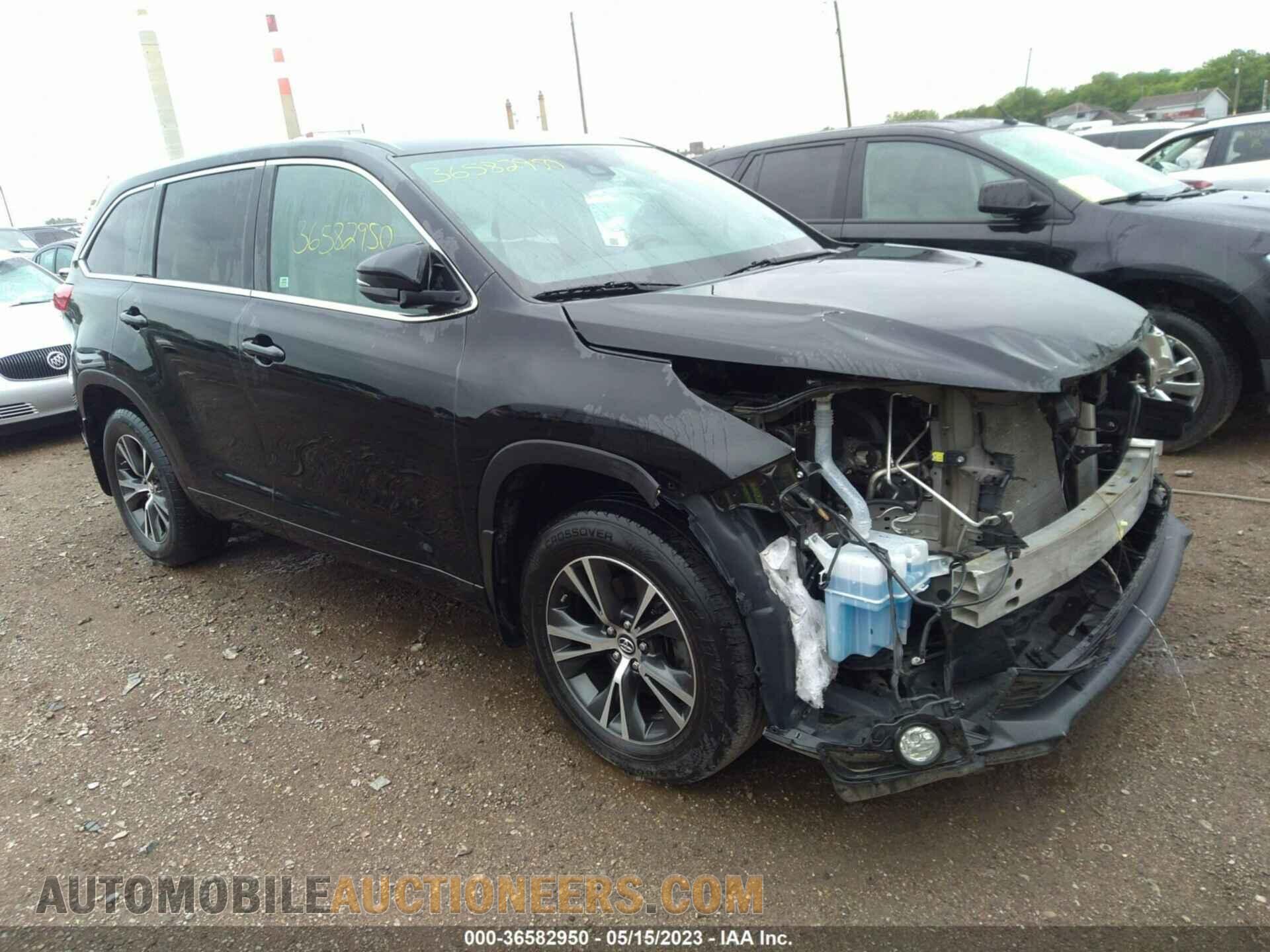 5TDBZRFH7JS857074 TOYOTA HIGHLANDER 2018
