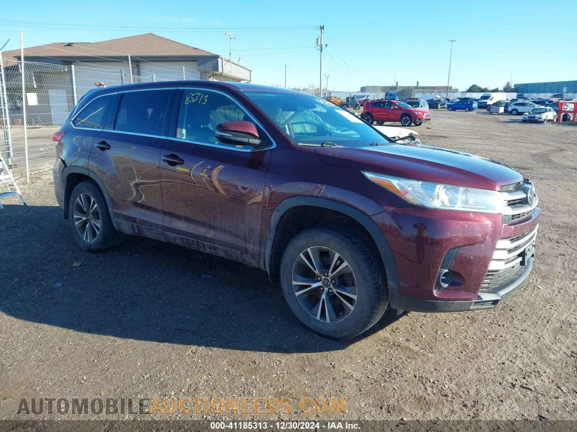 5TDBZRFH7JS870570 TOYOTA HIGHLANDER 2018