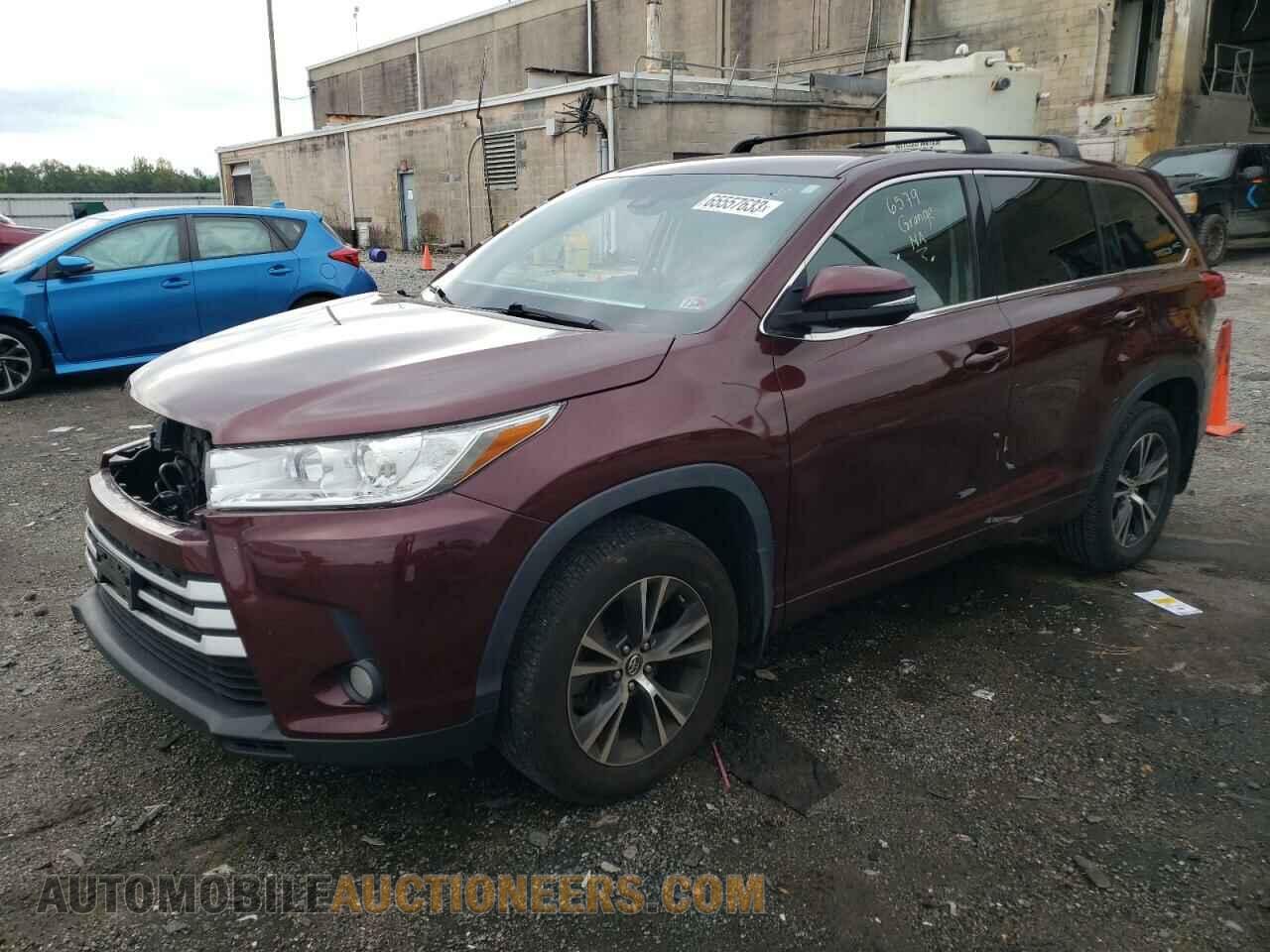 5TDBZRFH7JS882055 TOYOTA HIGHLANDER 2018