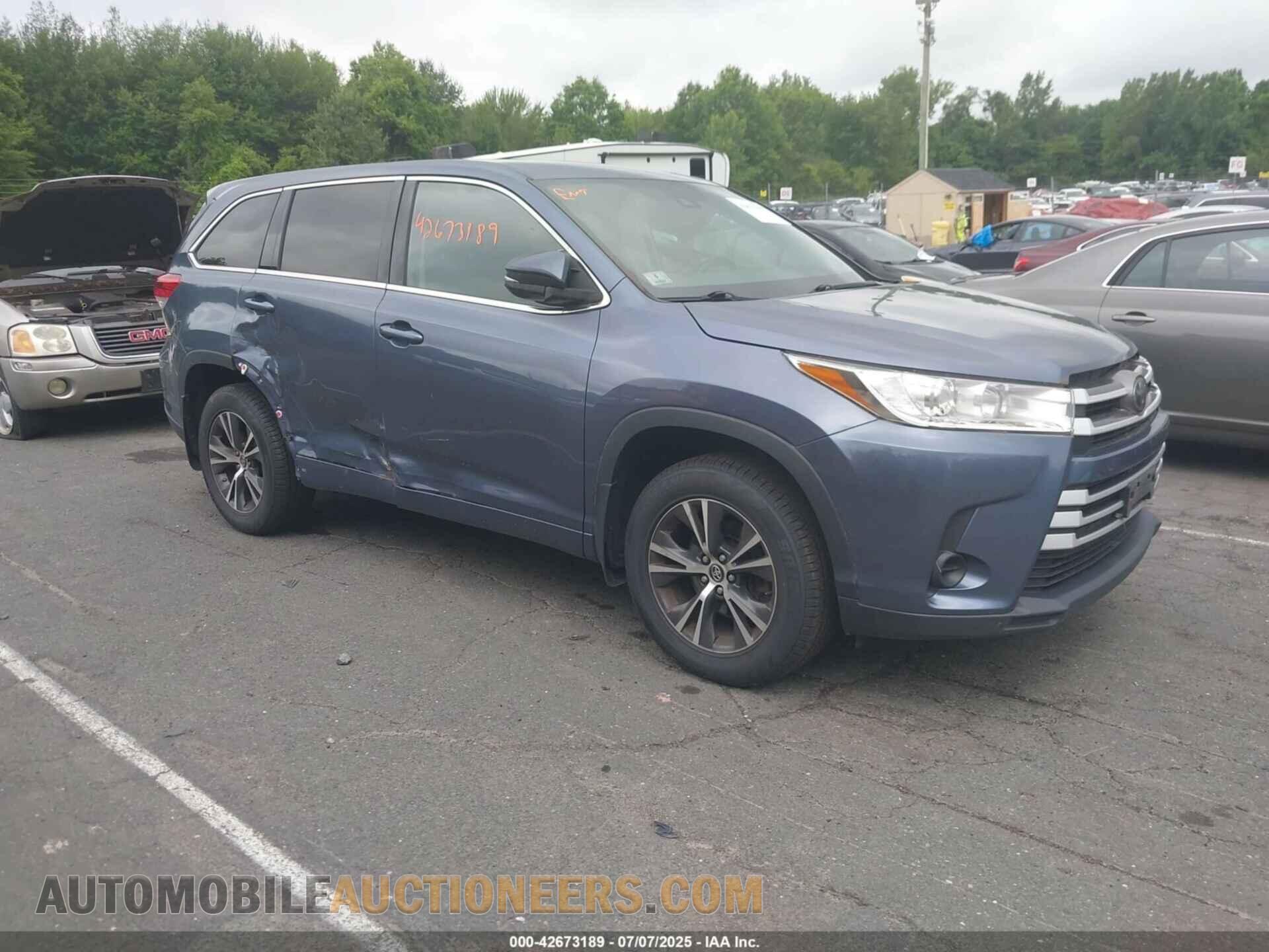 5TDBZRFH8JS875311 TOYOTA HIGHLANDER 2018