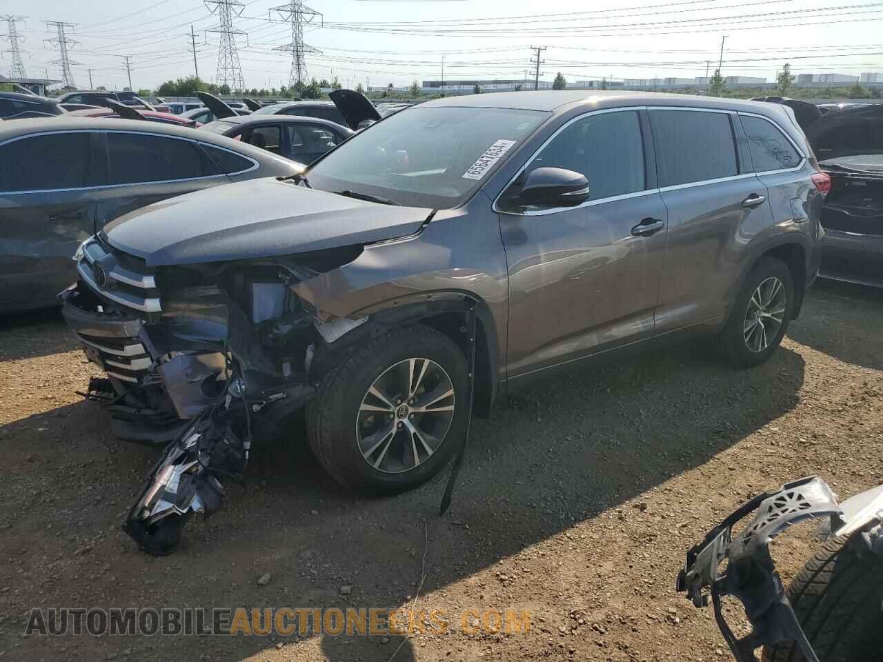 5TDBZRFH8JS906525 TOYOTA HIGHLANDER 2018