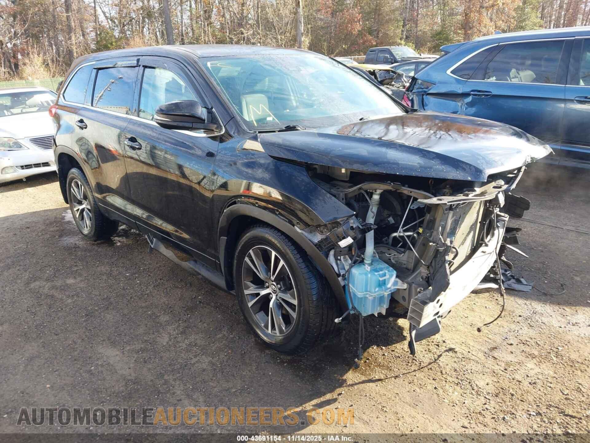 5TDBZRFH9JS844990 TOYOTA HIGHLANDER 2018