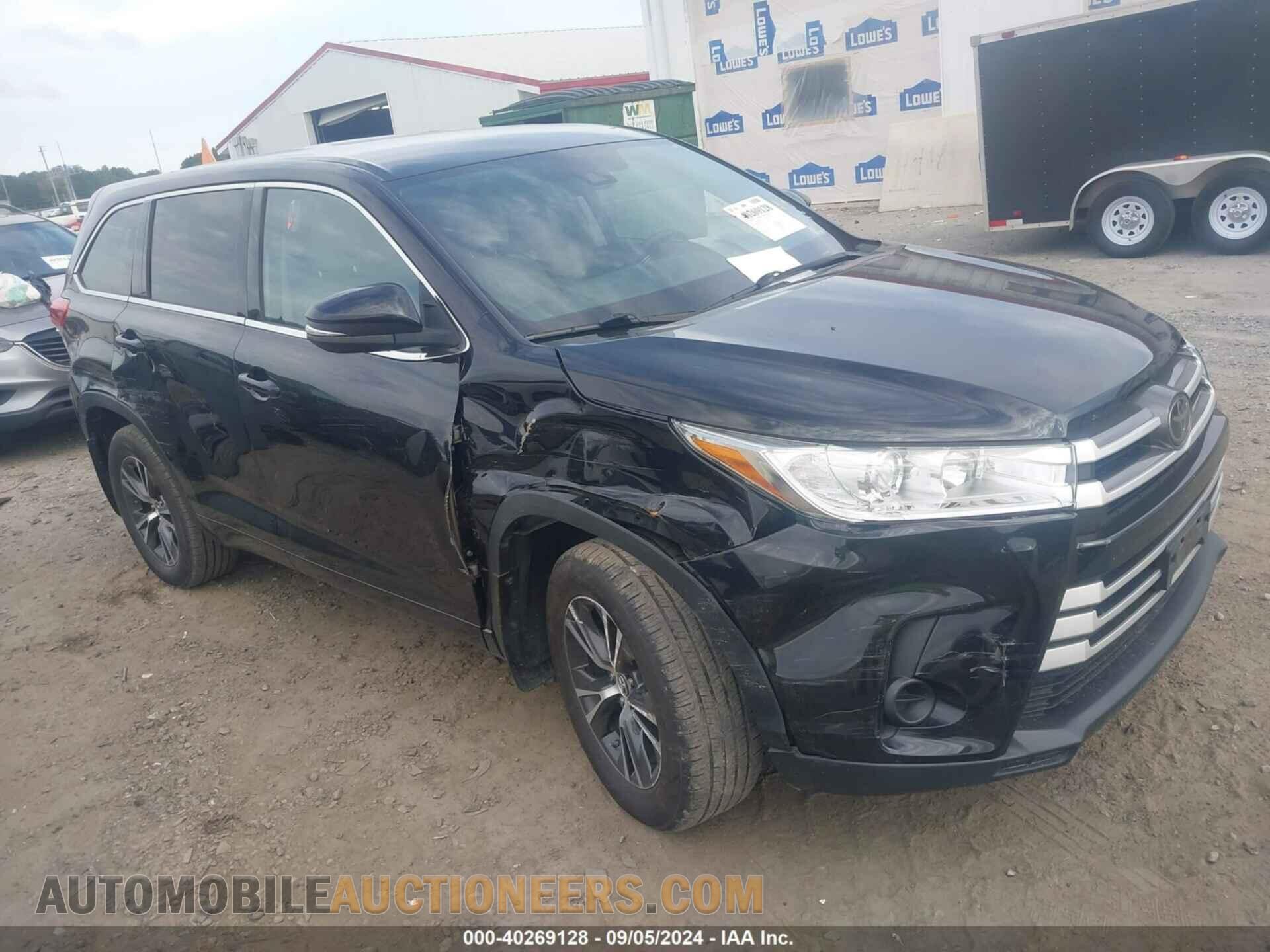 5TDBZRFHXJS493023 TOYOTA HIGHLANDER 2018
