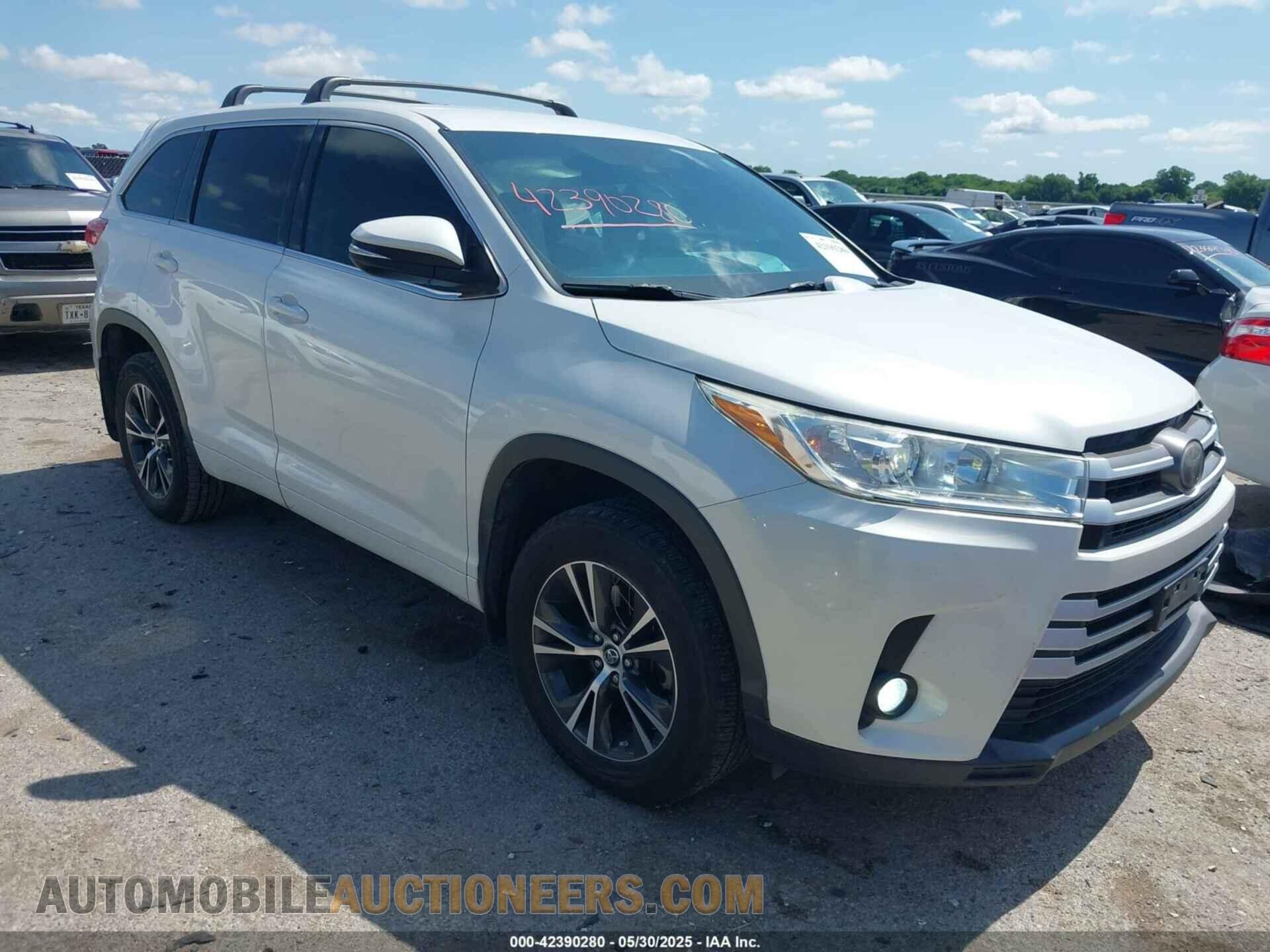 5TDBZRFHXJS808161 TOYOTA HIGHLANDER 2018