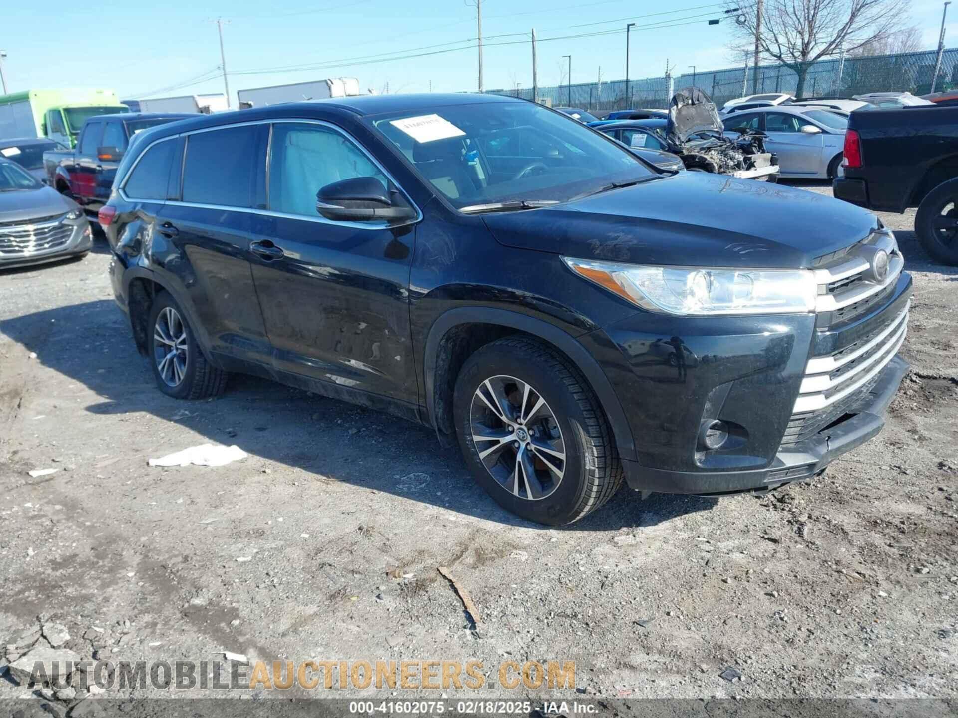 5TDBZRFHXJS825574 TOYOTA HIGHLANDER 2018