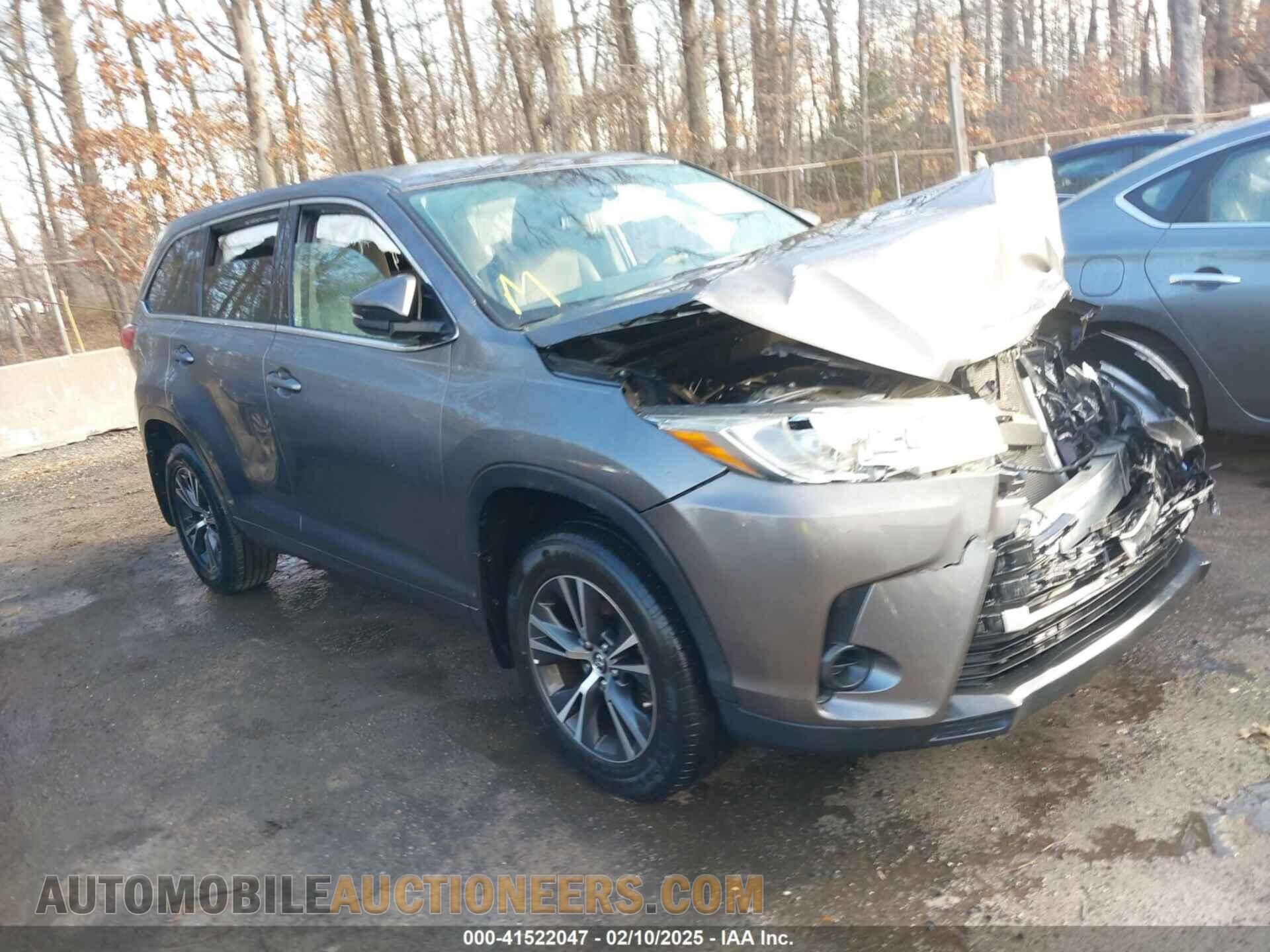 5TDBZRFHXJS834033 TOYOTA HIGHLANDER 2018