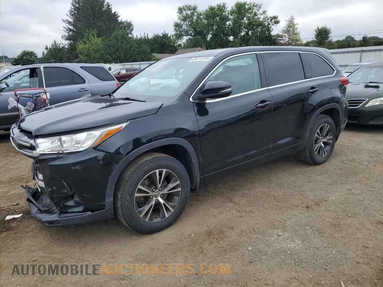5TDBZRFHXJS853455 TOYOTA HIGHLANDER 2018