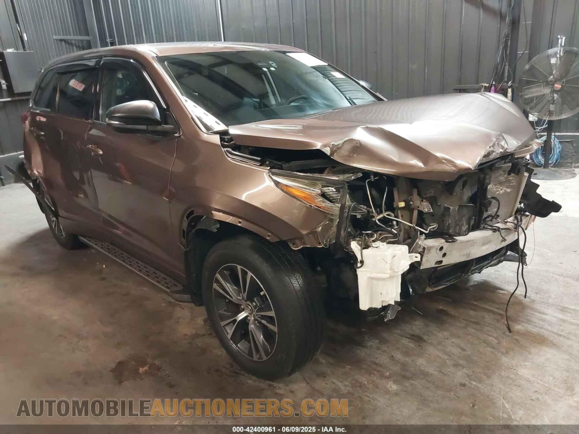 5TDBZRFHXJS879909 TOYOTA HIGHLANDER 2018