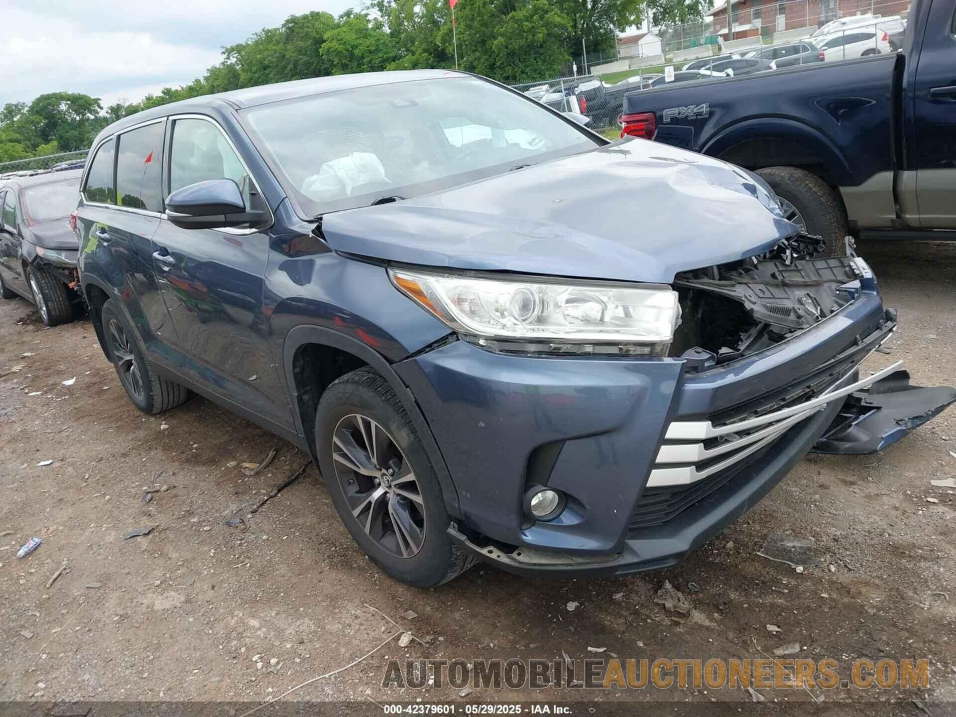 5TDBZRFHXKS964721 TOYOTA HIGHLANDER 2019