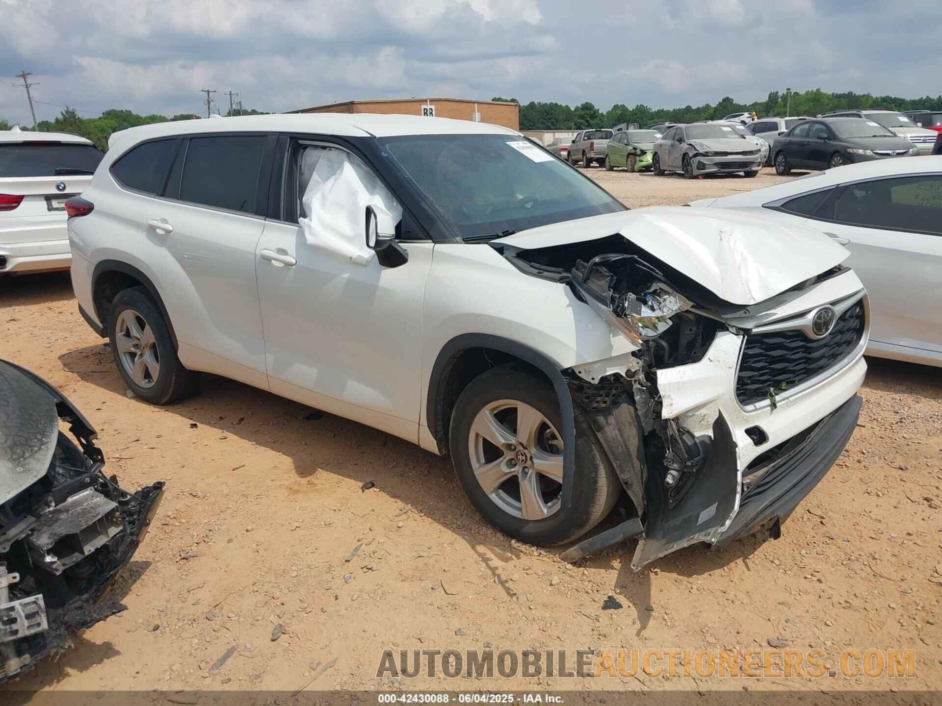5TDCZRAH2LS508743 TOYOTA HIGHLANDER 2020