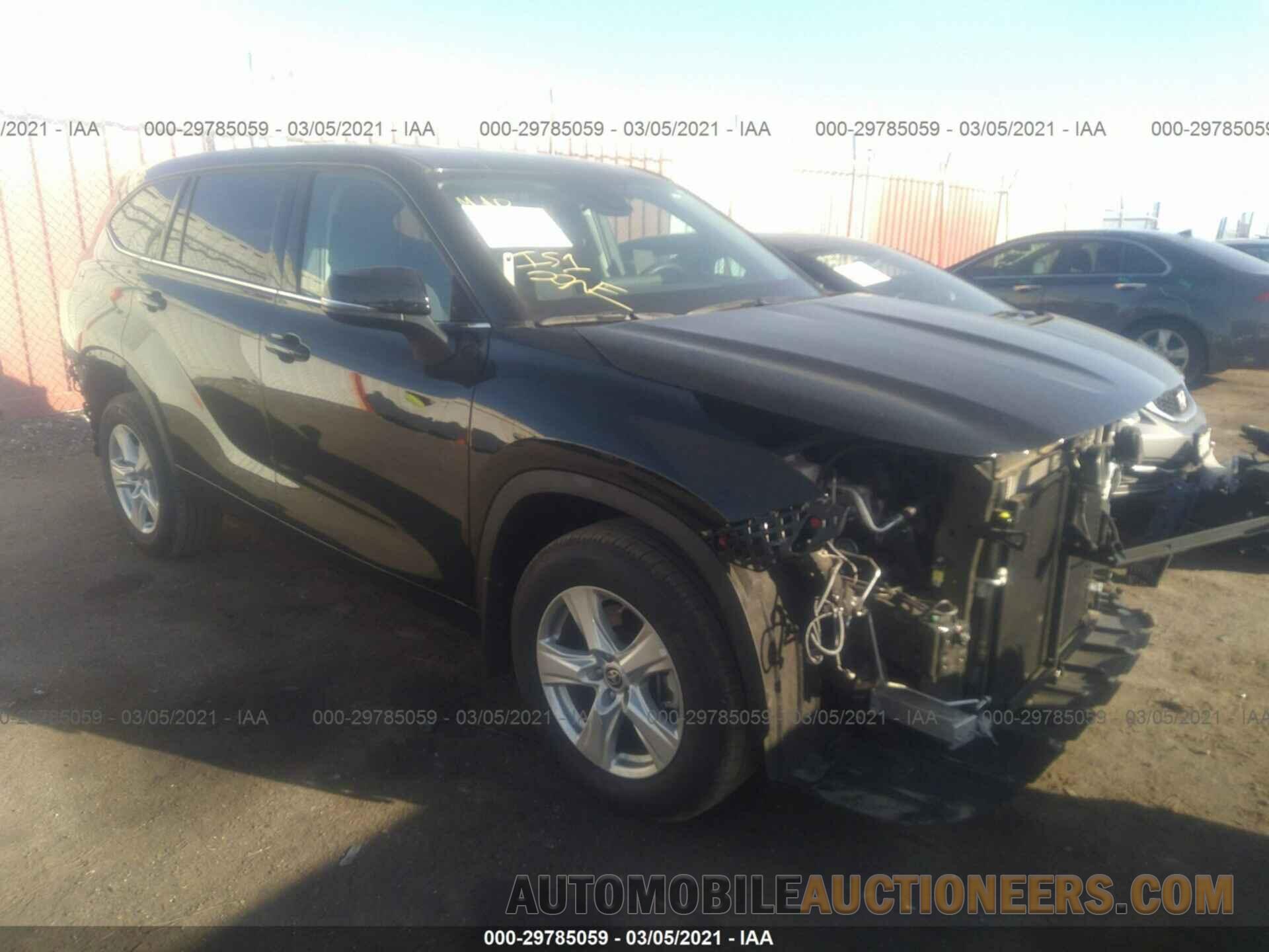 5TDCZRBH5LS034088 TOYOTA HIGHLANDER 2020