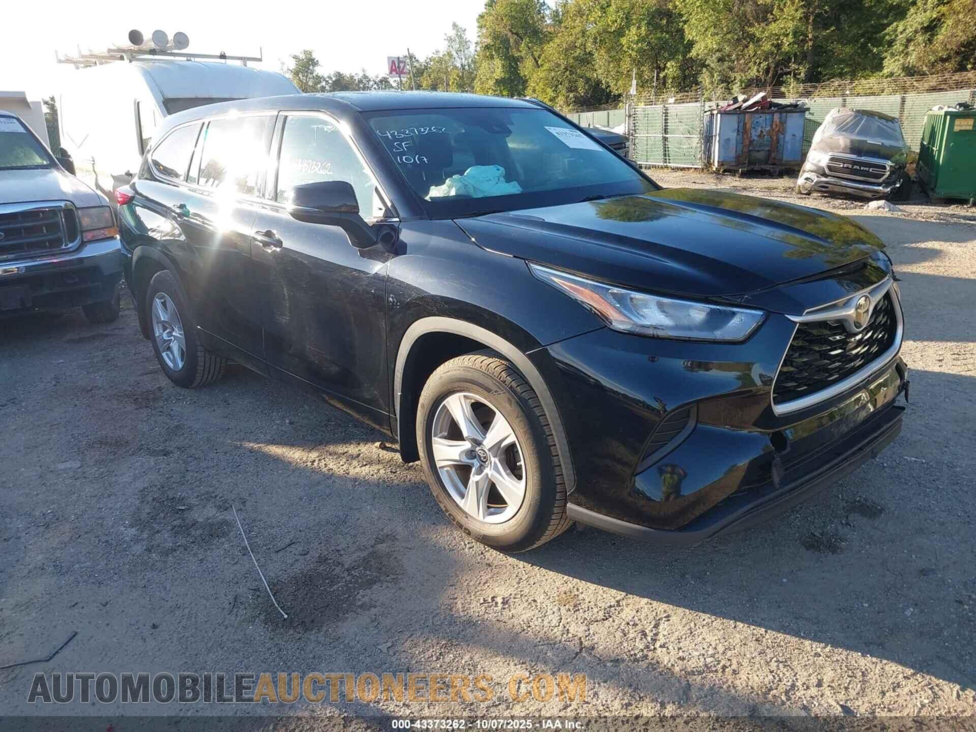 5TDCZRBH9LS044607 TOYOTA HIGHLANDER 2020