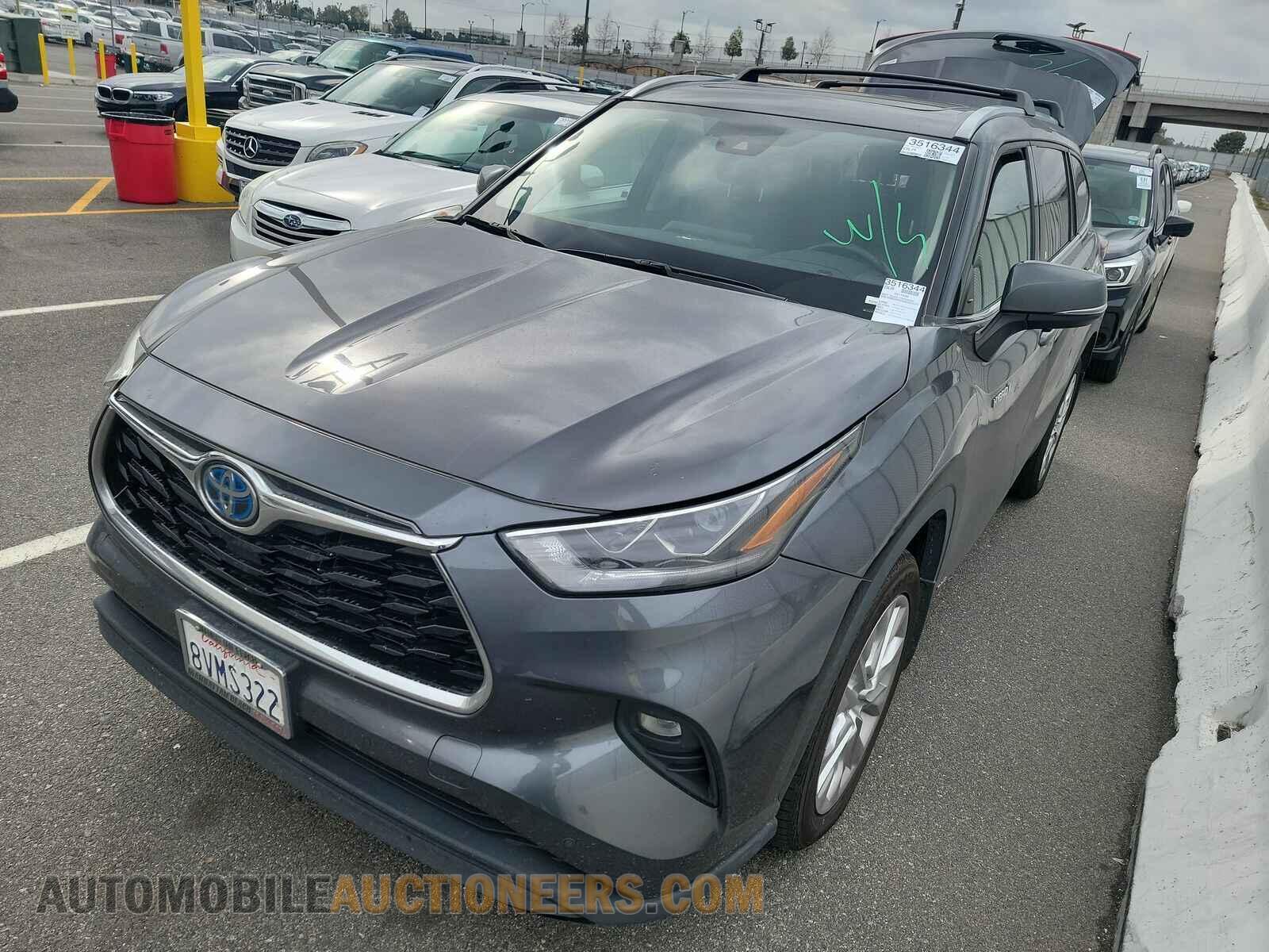5TDDBRCH9MS024771 Toyota Highlander Hybrid 2021