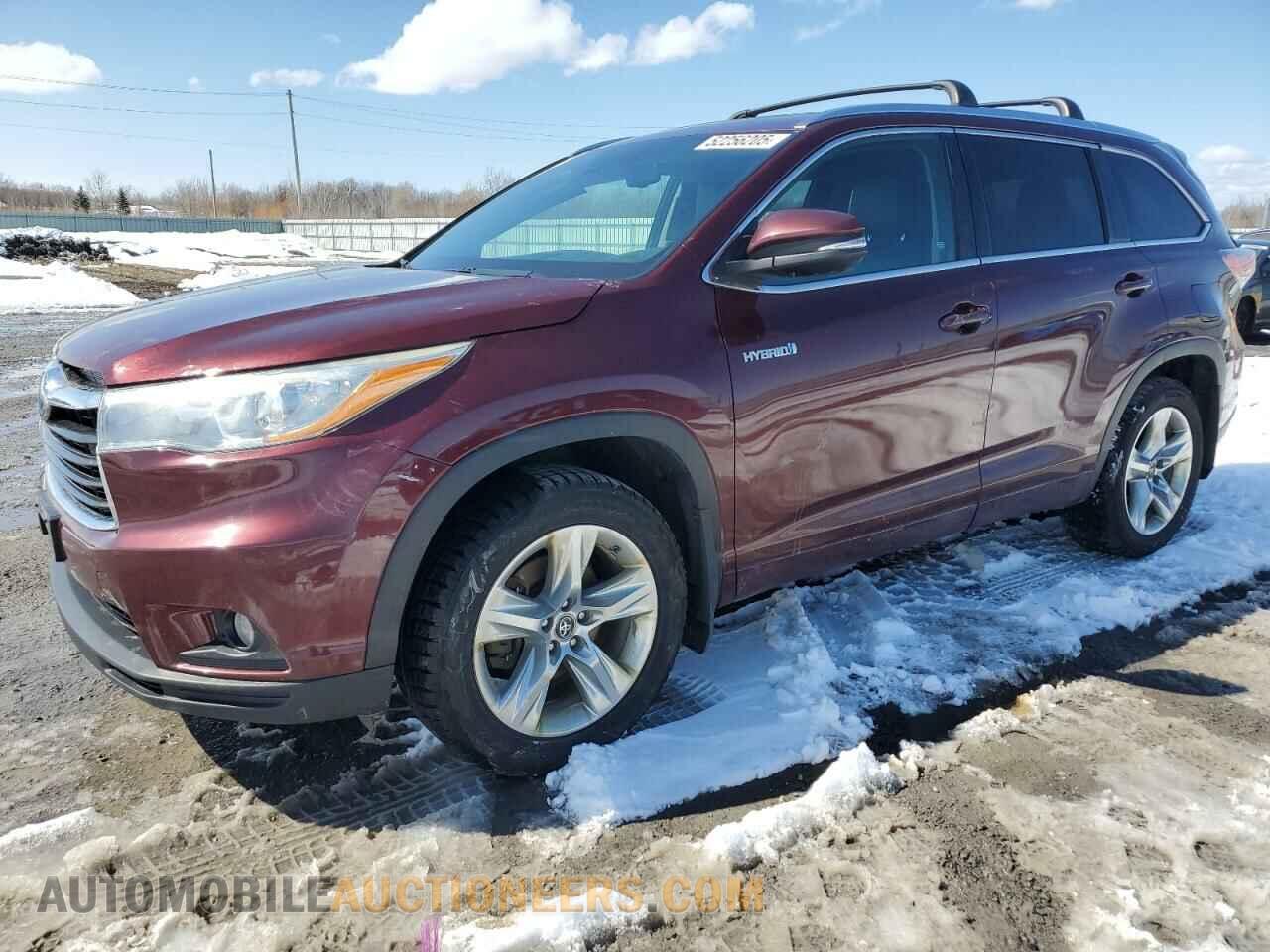 5TDDCRFH0GS018564 TOYOTA HIGHLANDER 2016