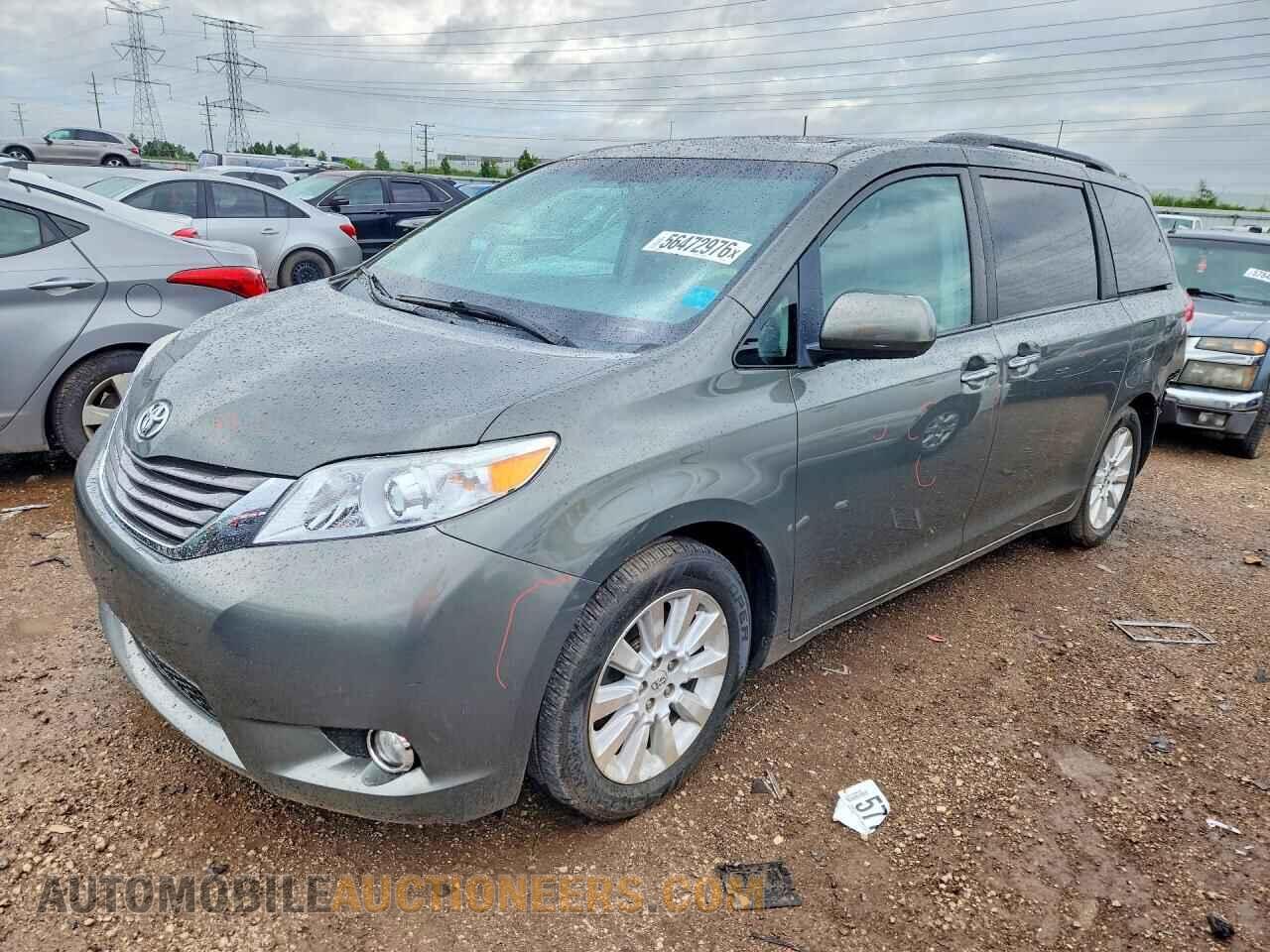 5TDDK3DC2CS044357 TOYOTA SIENNA 2012