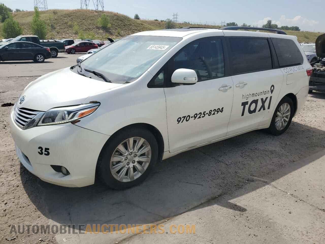 5TDDK3DC2FS110507 TOYOTA All Models 2015