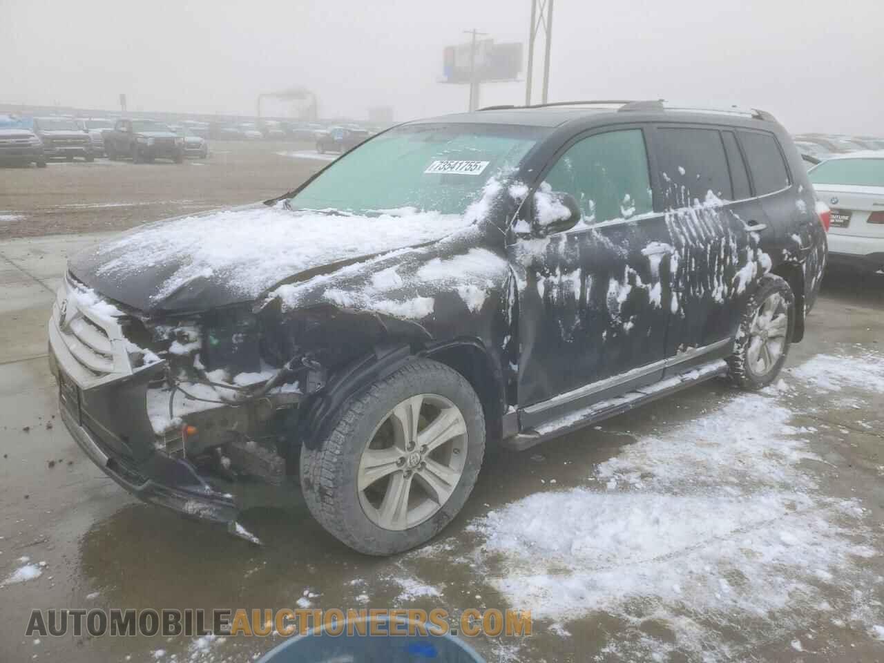 5TDDK3EH5CS123712 TOYOTA HIGHLANDER 2012