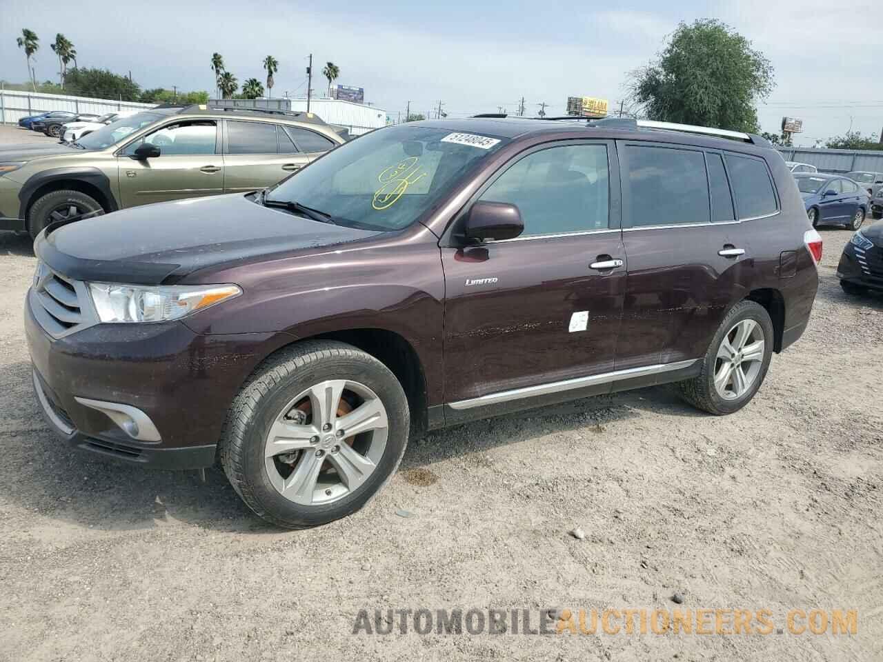 5TDDK3EH9CS142991 TOYOTA HIGHLANDER 2012