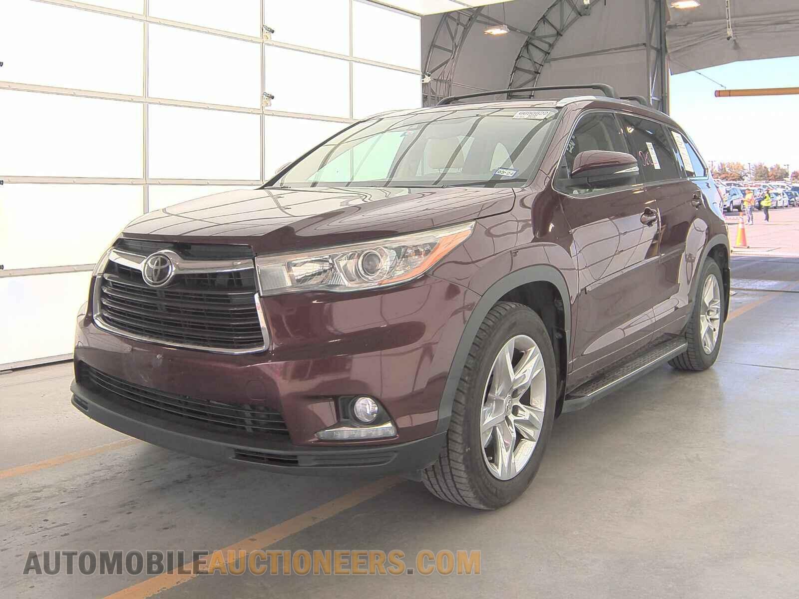 5TDDKRFH1FS141663 Toyota Highlander 2015