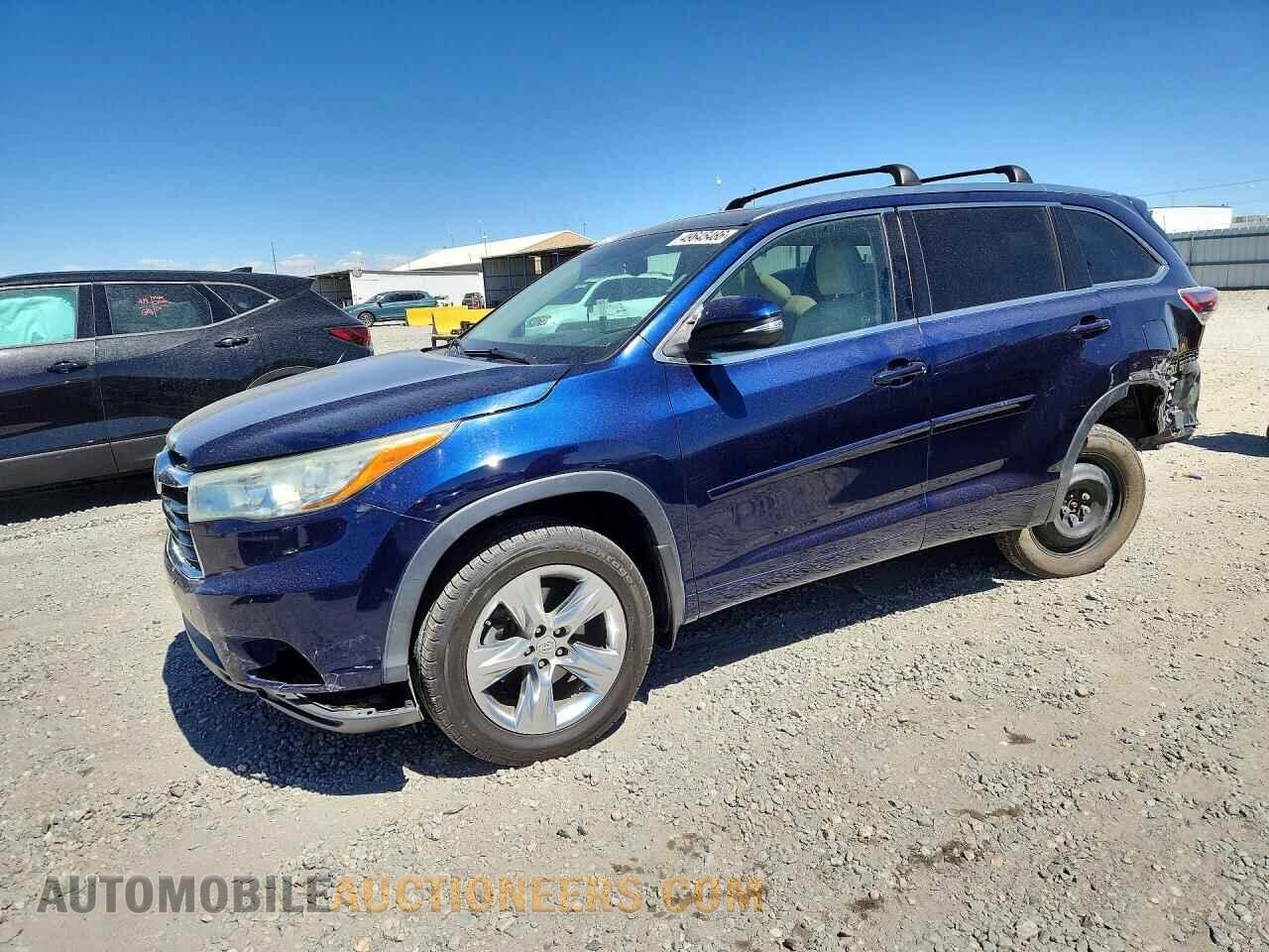 5TDDKRFH5FS205607 TOYOTA HIGHLANDER 2015