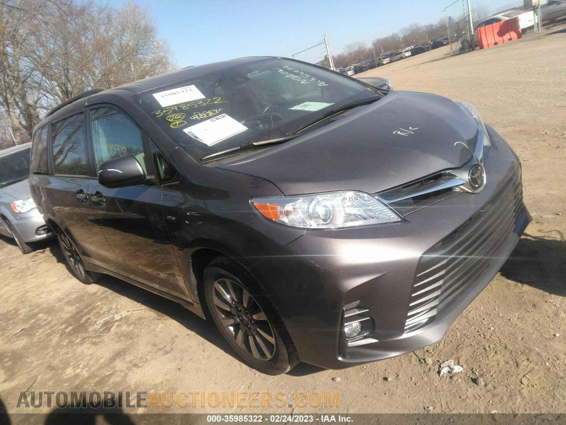 5TDDZ3DC2JS202849 TOYOTA SIENNA 2018