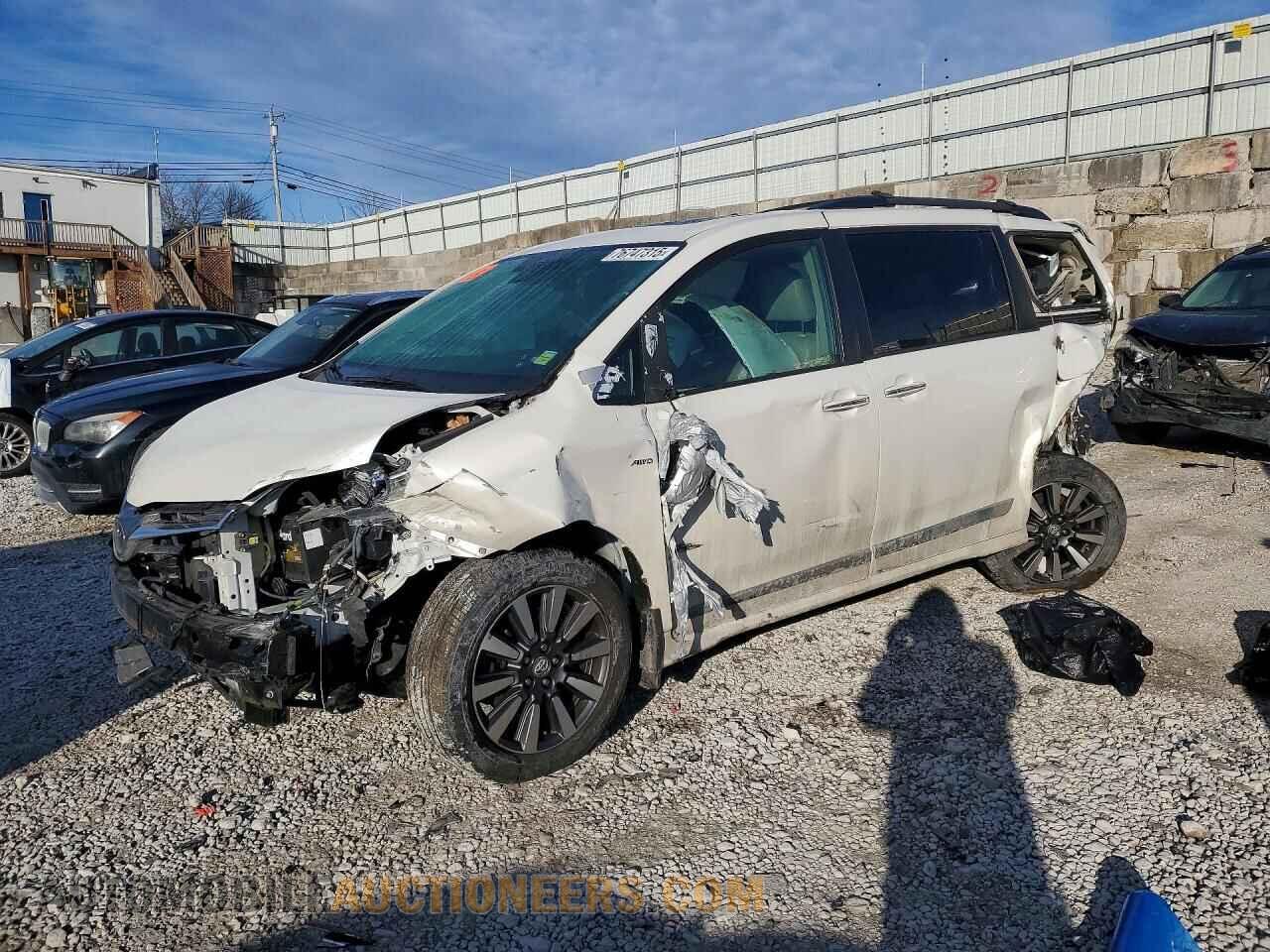 5TDDZ3DC5JS197839 TOYOTA SIENNA 2018