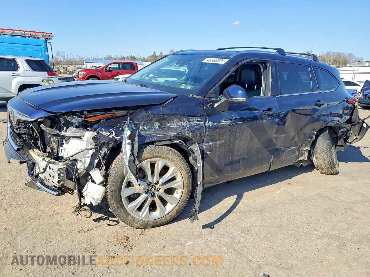 5TDDZRBH9MS129727 TOYOTA HIGHLANDER 2021