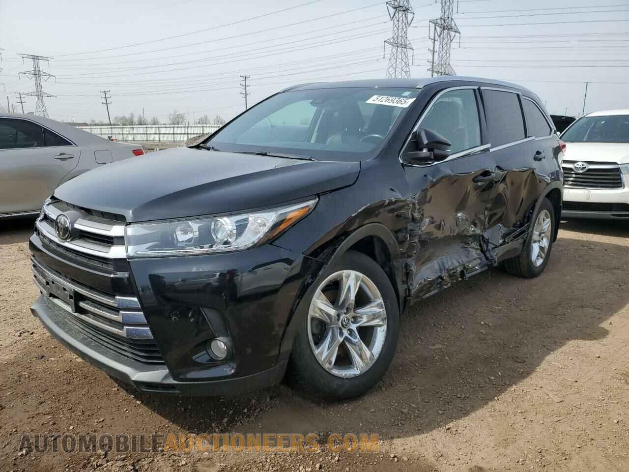 5TDDZRFH0JS486879 TOYOTA HIGHLANDER 2018