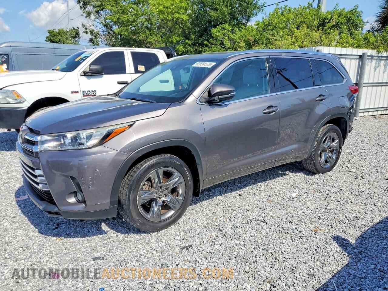 5TDDZRFH0JS900498 TOYOTA HIGHLANDER 2018