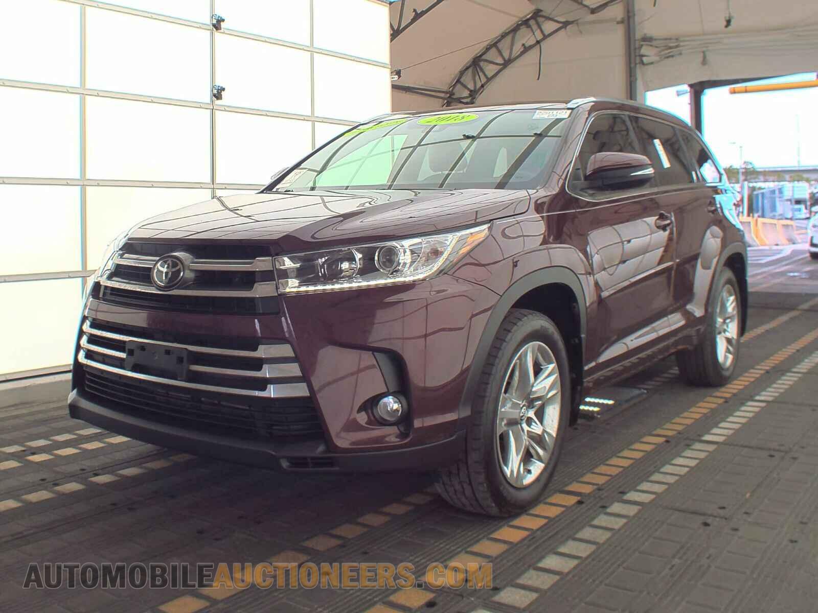 5TDDZRFH1JS849870 Toyota Highlander 2018