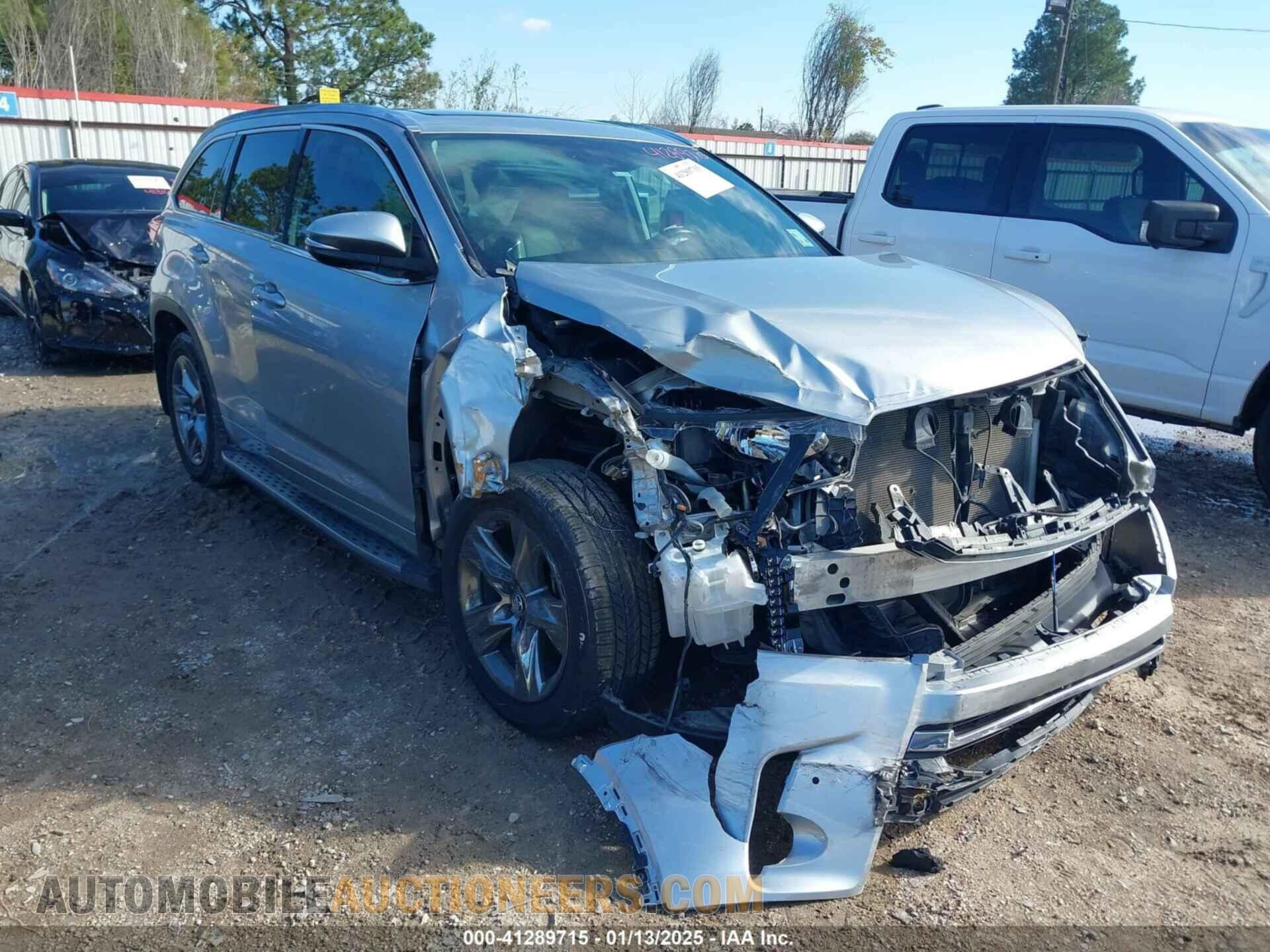 5TDDZRFH1JS911963 TOYOTA HIGHLANDER 2018