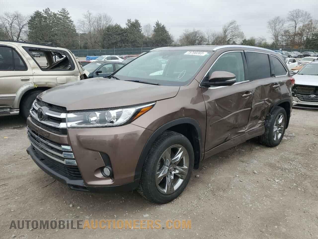 5TDDZRFH2JS908652 TOYOTA HIGHLANDER 2018