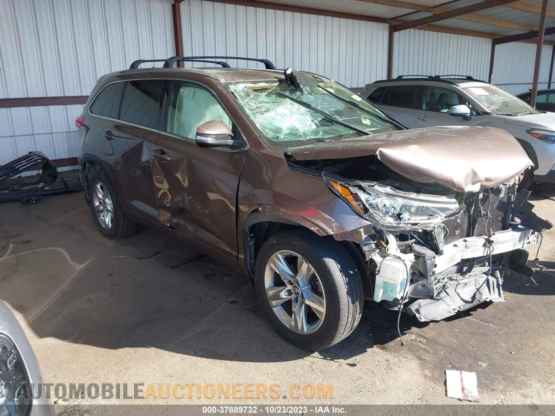 5TDDZRFH3JS806972 TOYOTA HIGHLANDER 2018