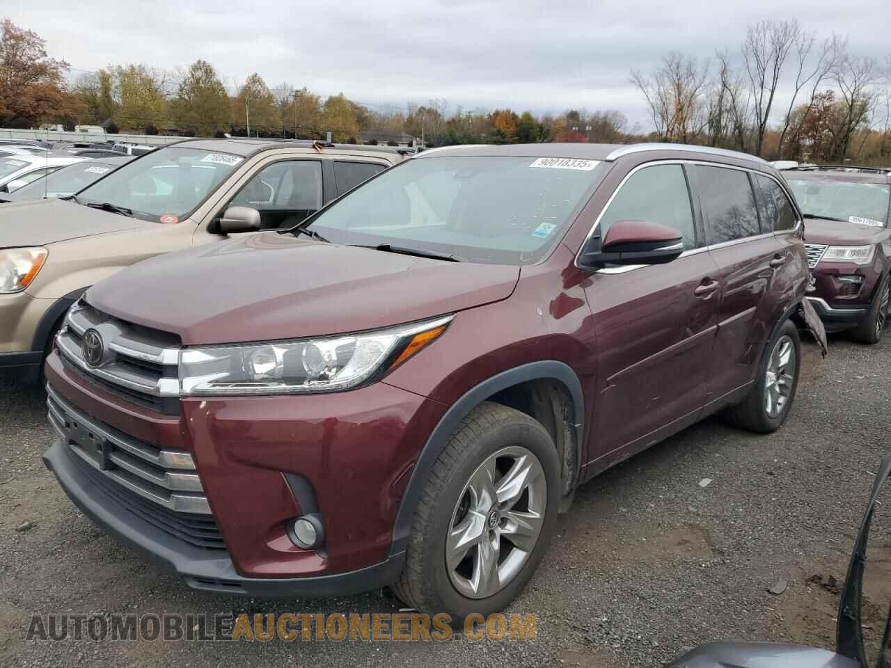 5TDDZRFH3JS835596 TOYOTA HIGHLANDER 2018