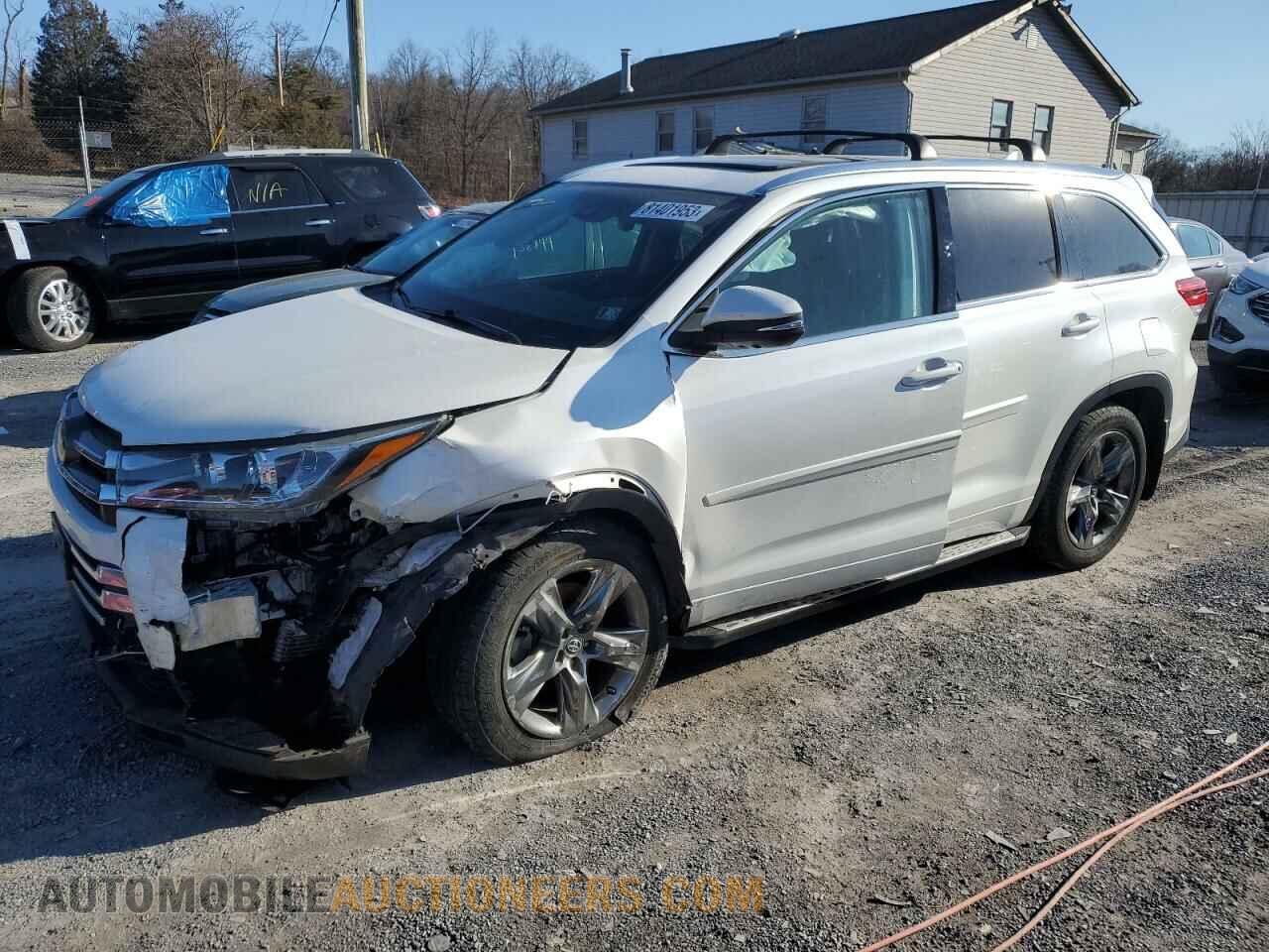 5TDDZRFH4JS870020 TOYOTA HIGHLANDER 2018