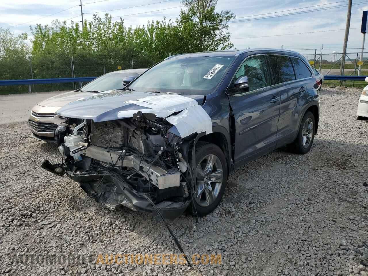 5TDDZRFH4JS872589 TOYOTA HIGHLANDER 2018
