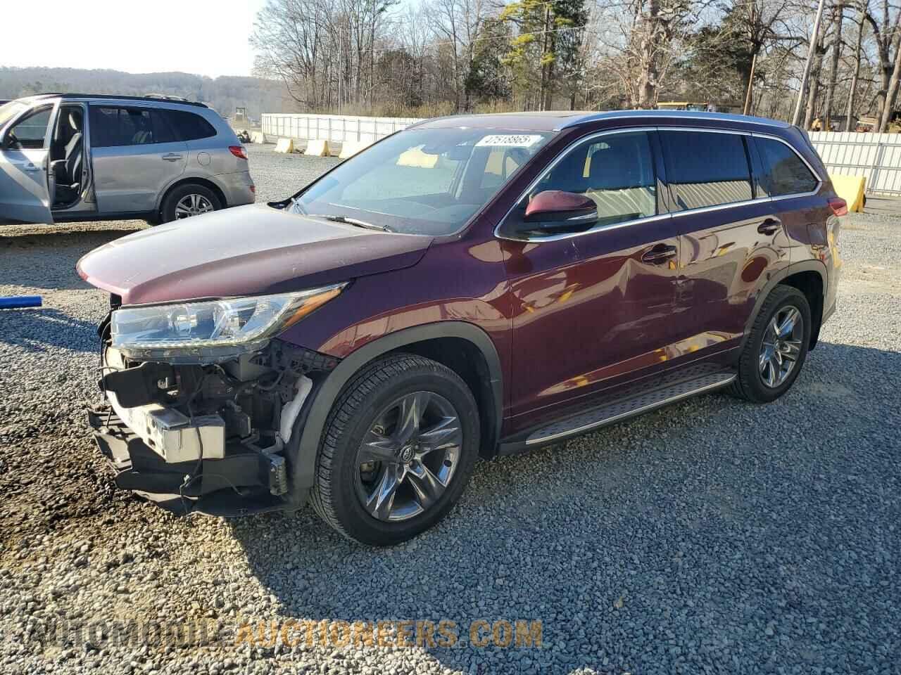 5TDDZRFH5JS494332 TOYOTA HIGHLANDER 2018