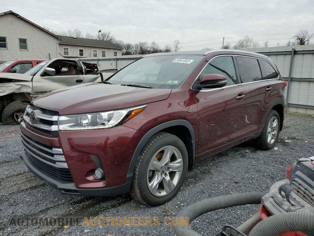 5TDDZRFH7JS499385 TOYOTA HIGHLANDER 2018