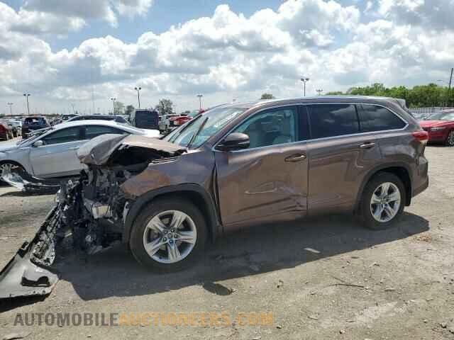 5TDDZRFH7JS851879 TOYOTA HIGHLANDER 2018
