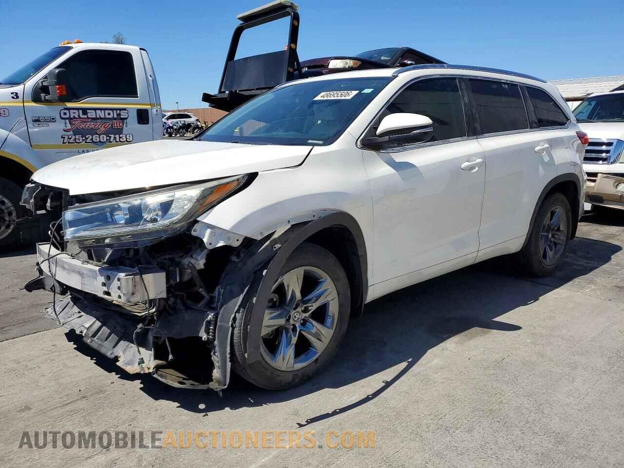5TDDZRFH7JS861702 TOYOTA HIGHLANDER 2018