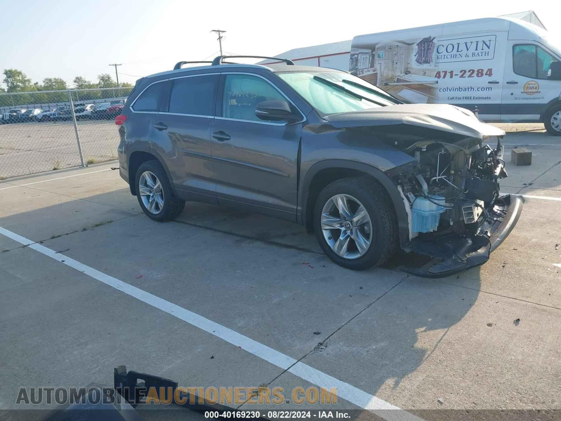 5TDDZRFH8JS496897 TOYOTA HIGHLANDER 2018