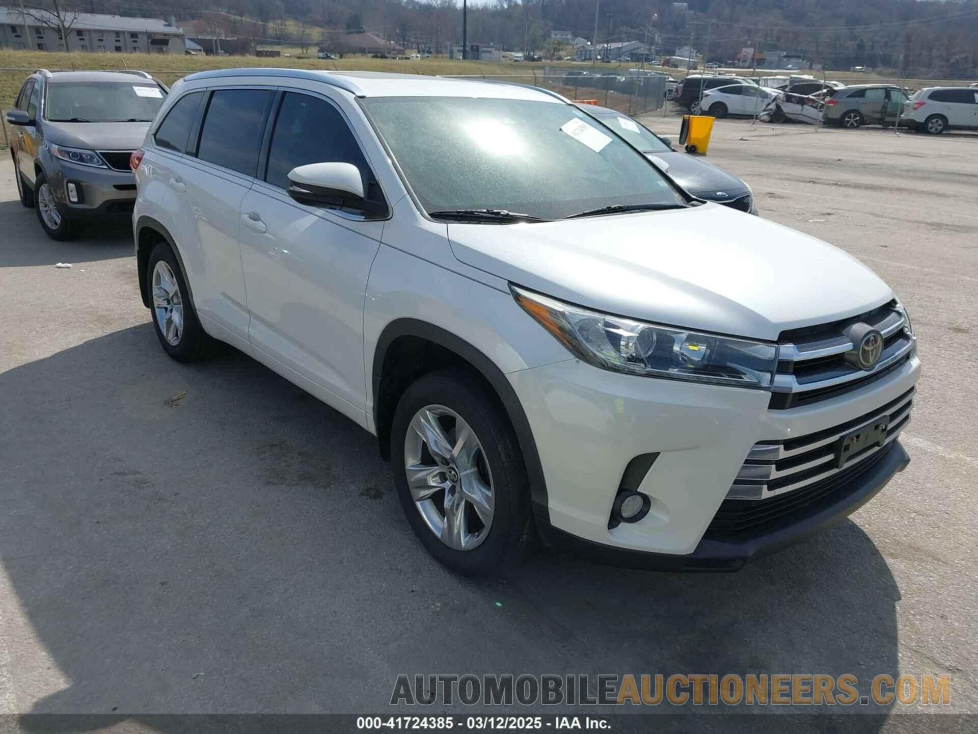 5TDDZRFH8JS805591 TOYOTA HIGHLANDER 2018