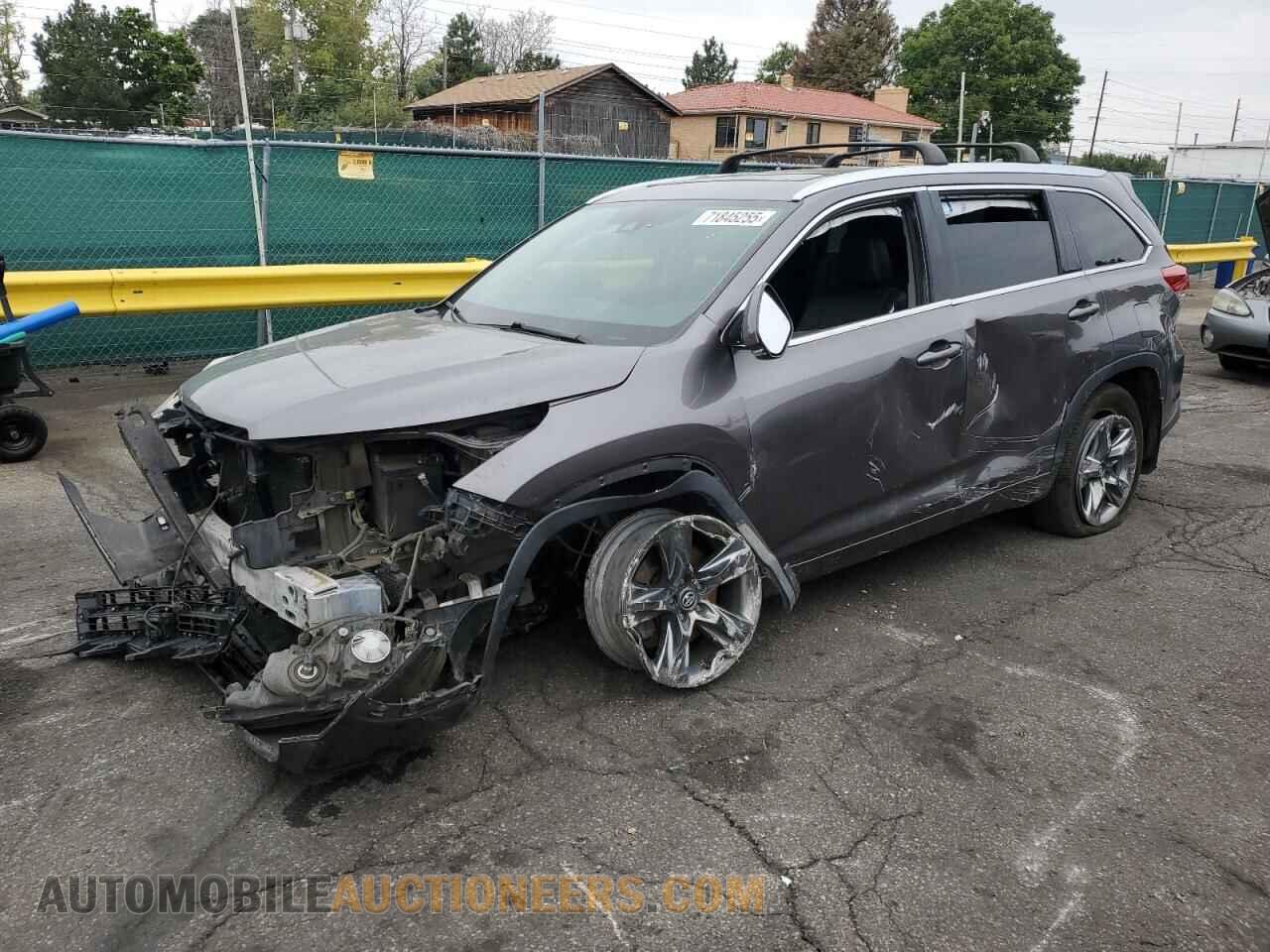 5TDDZRFH9JS805292 TOYOTA HIGHLANDER 2018